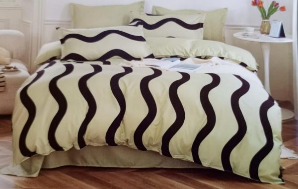 Lenjerie de pat O’llessya 4pcs Verde Oliva (V-85/3)